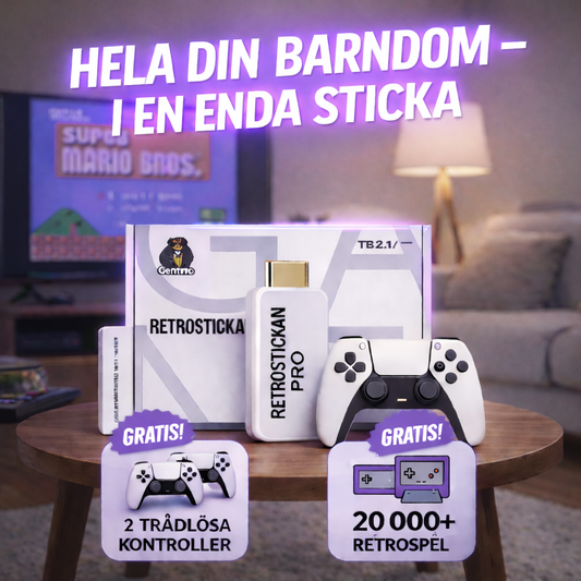 RetroStickan - Upplev Barndomens Bästa Stunder Igen