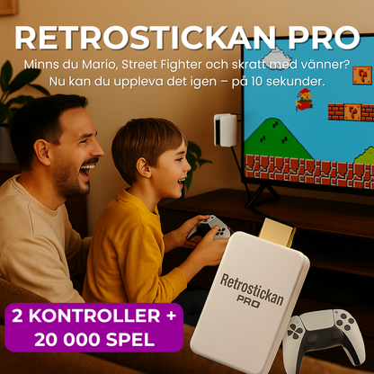 RetroStickan - Upplev Barndomens Bästa Stunder Igen