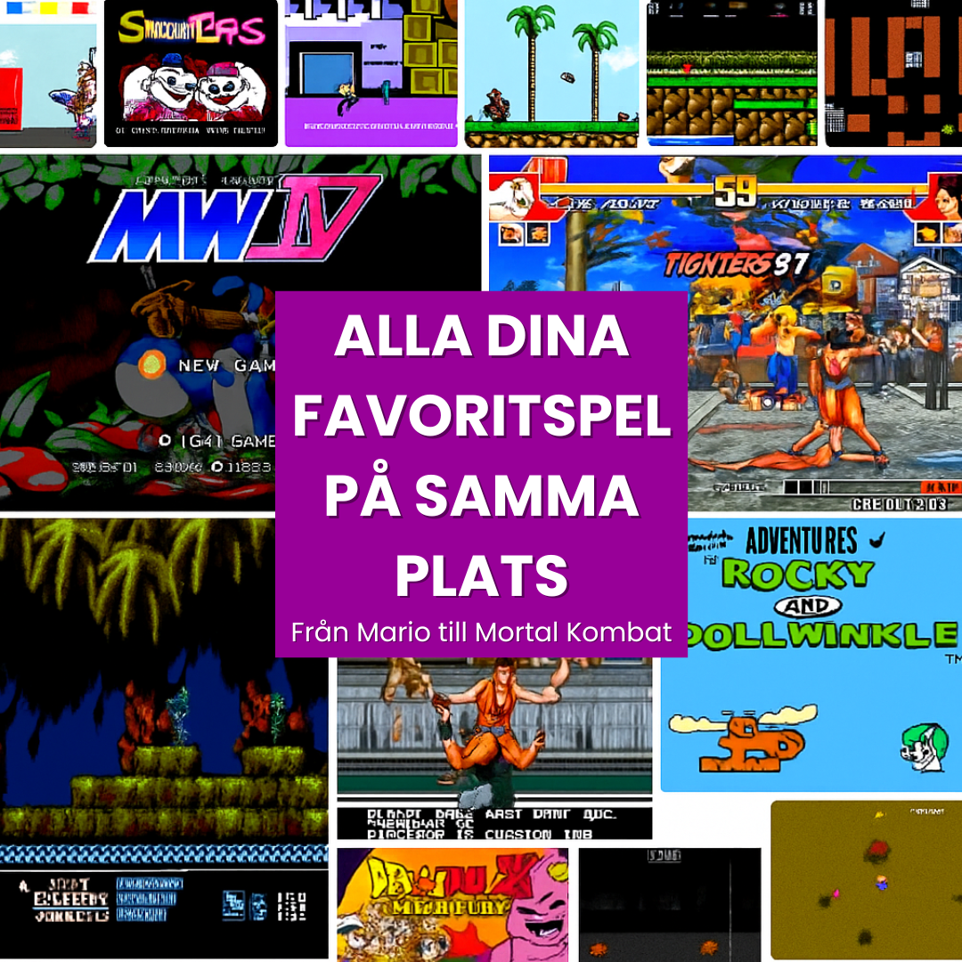 RetroStickan - Upplev Barndomens Bästa Stunder Igen